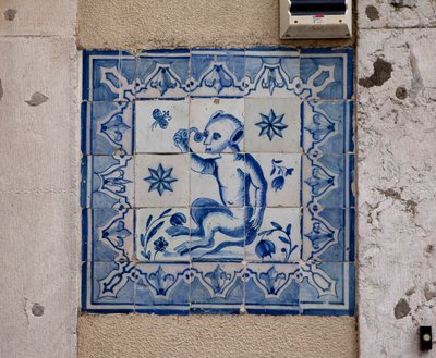 Azulejo, Lisbon, Portugal by Unknown